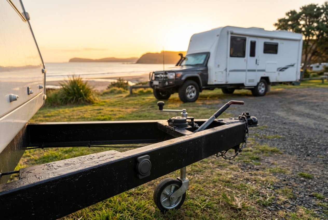 Tracksy on caravans