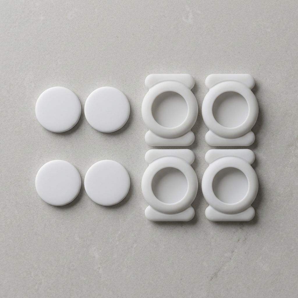 Tracksy in Ceramic White